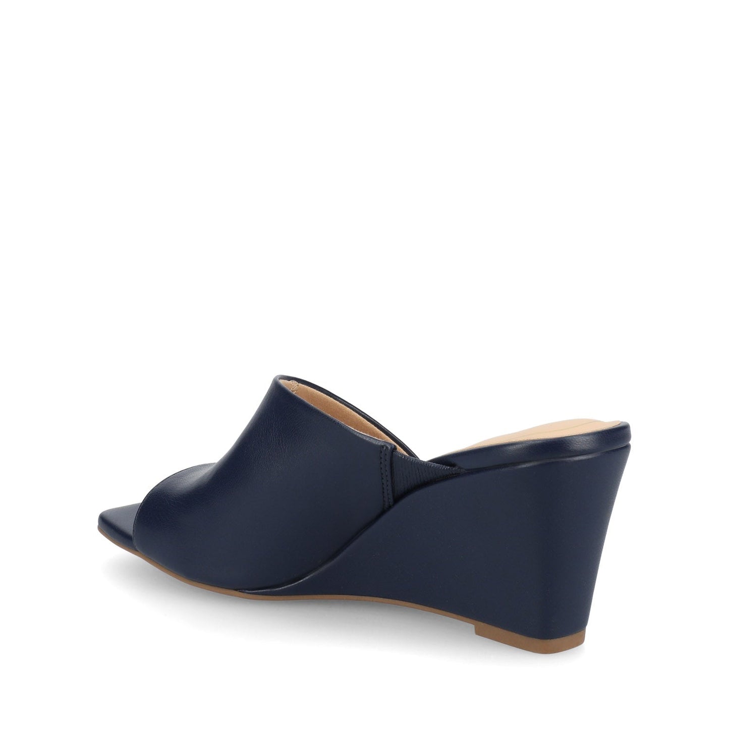 Journee CLEMENTINE WEDGE SANDALS - Navy Nubuck