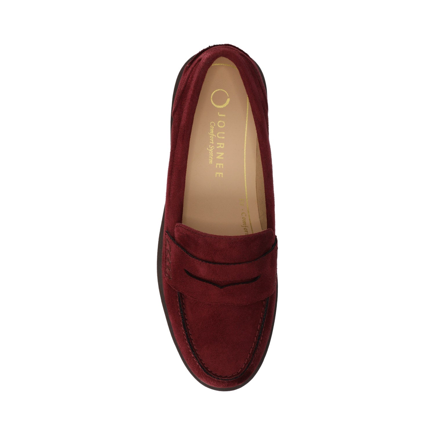 Journee BROOKS OXBLOOD SUEDE