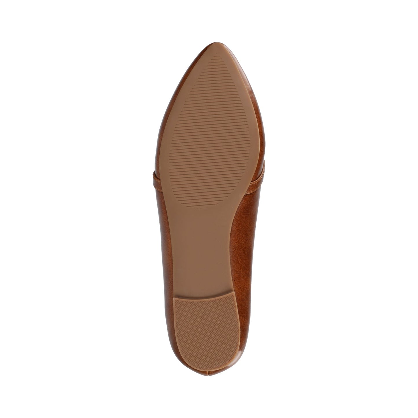 Journee JANNAH TASSEL LOAFER FLATS - Cognac