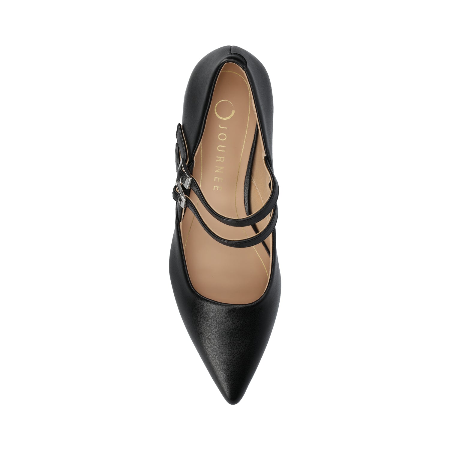 Journee CARNATION MARY JANE PUMPS IN WIDE - Black