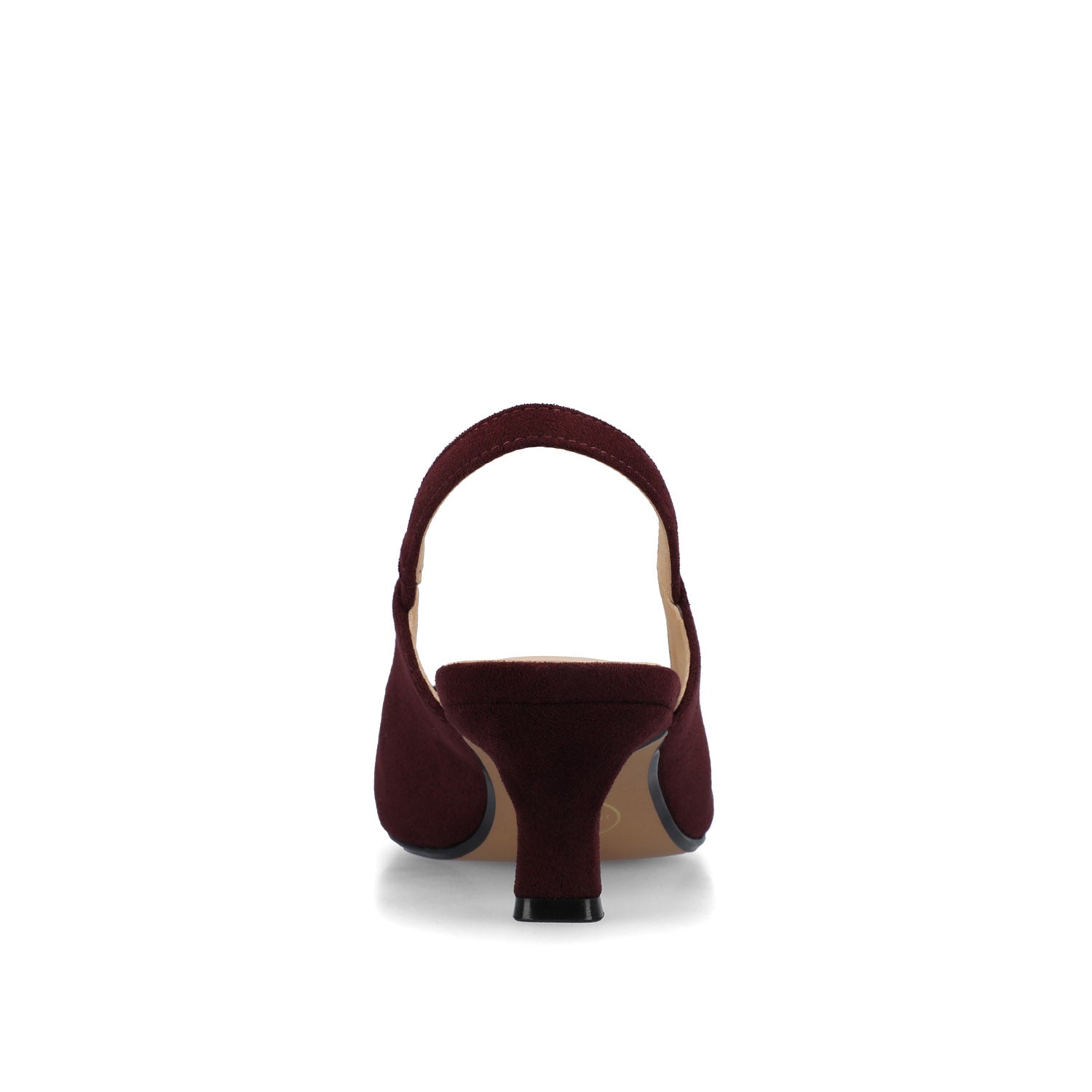 Journee PAULINA SLING BACK PUMPS - Oxblood