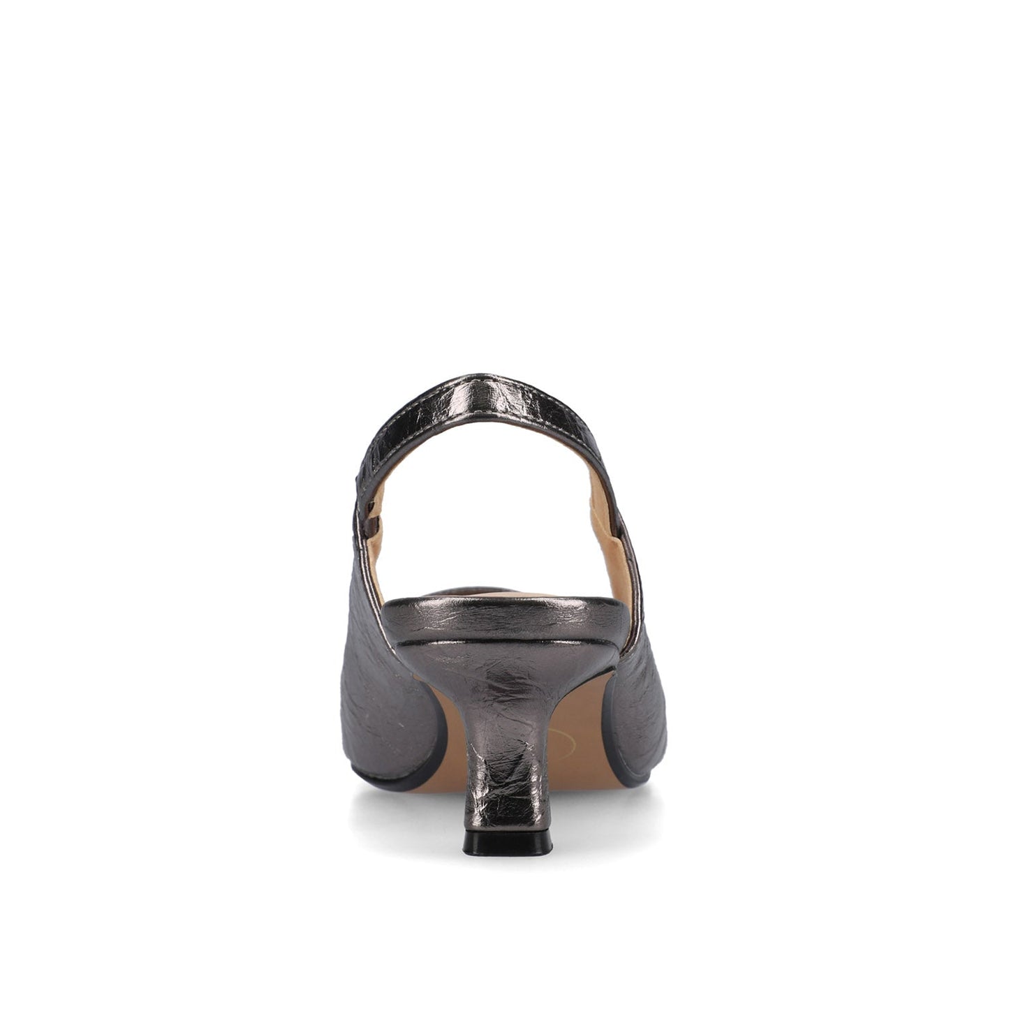 Journee PAULINA SLING BACK PUMPS - Pewter