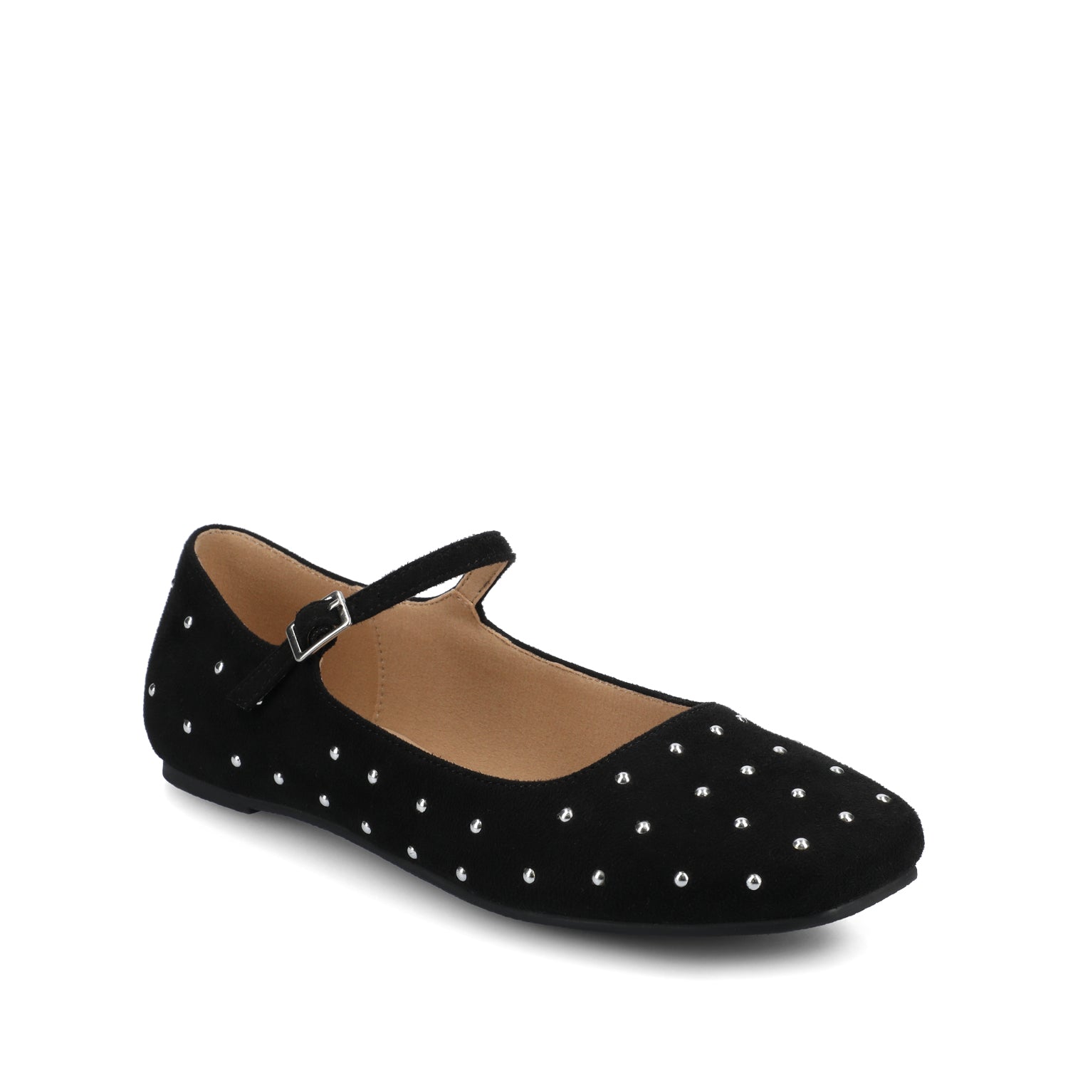 Journee CARRIE DRESS FLATS - Black Stud