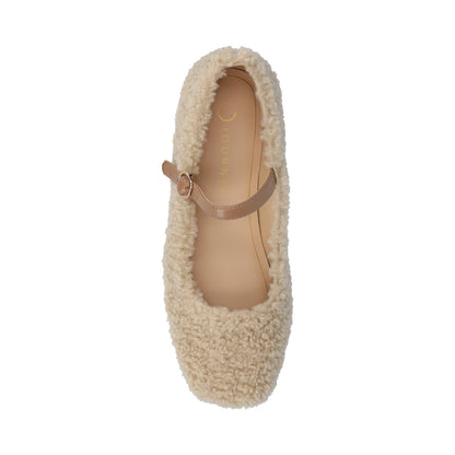 Journee CARRIE DRESS FLATS - Sherpa
