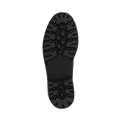 Journee ERIKA SLIP ON LOAFER - Black Lizard