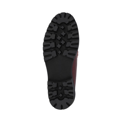 Journee ERIKA SLIP ON LOAFER - Oxblood