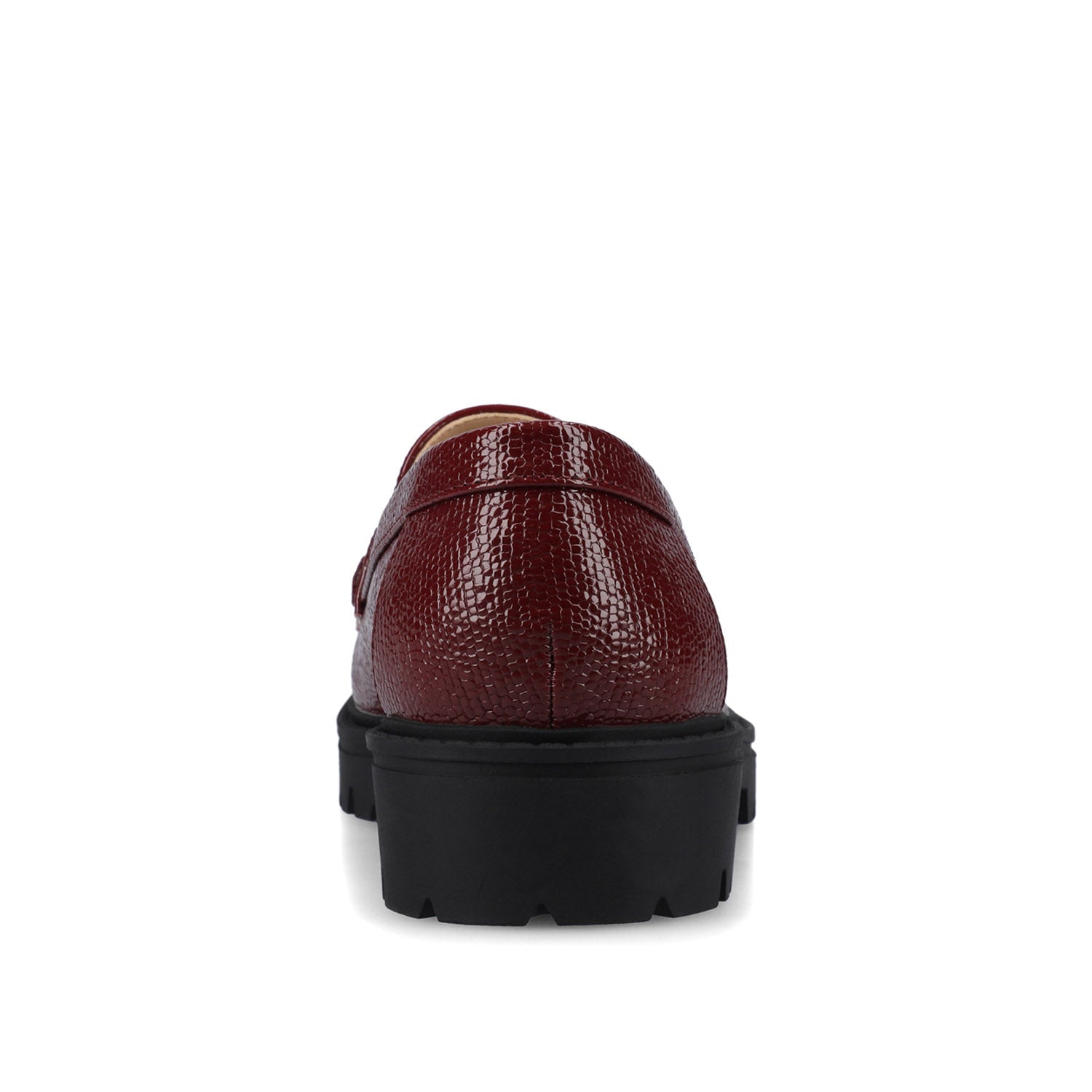 Journee ERIKA SLIP ON LOAFER - Oxblood