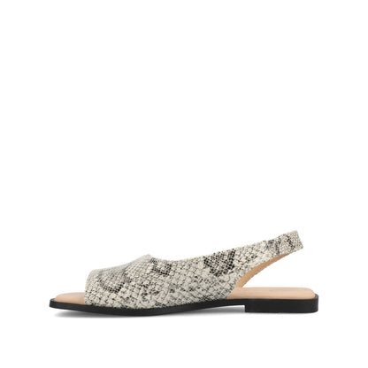 Journee BRINSLEY SANDALS IN VEGAN LEATHER - Snake
