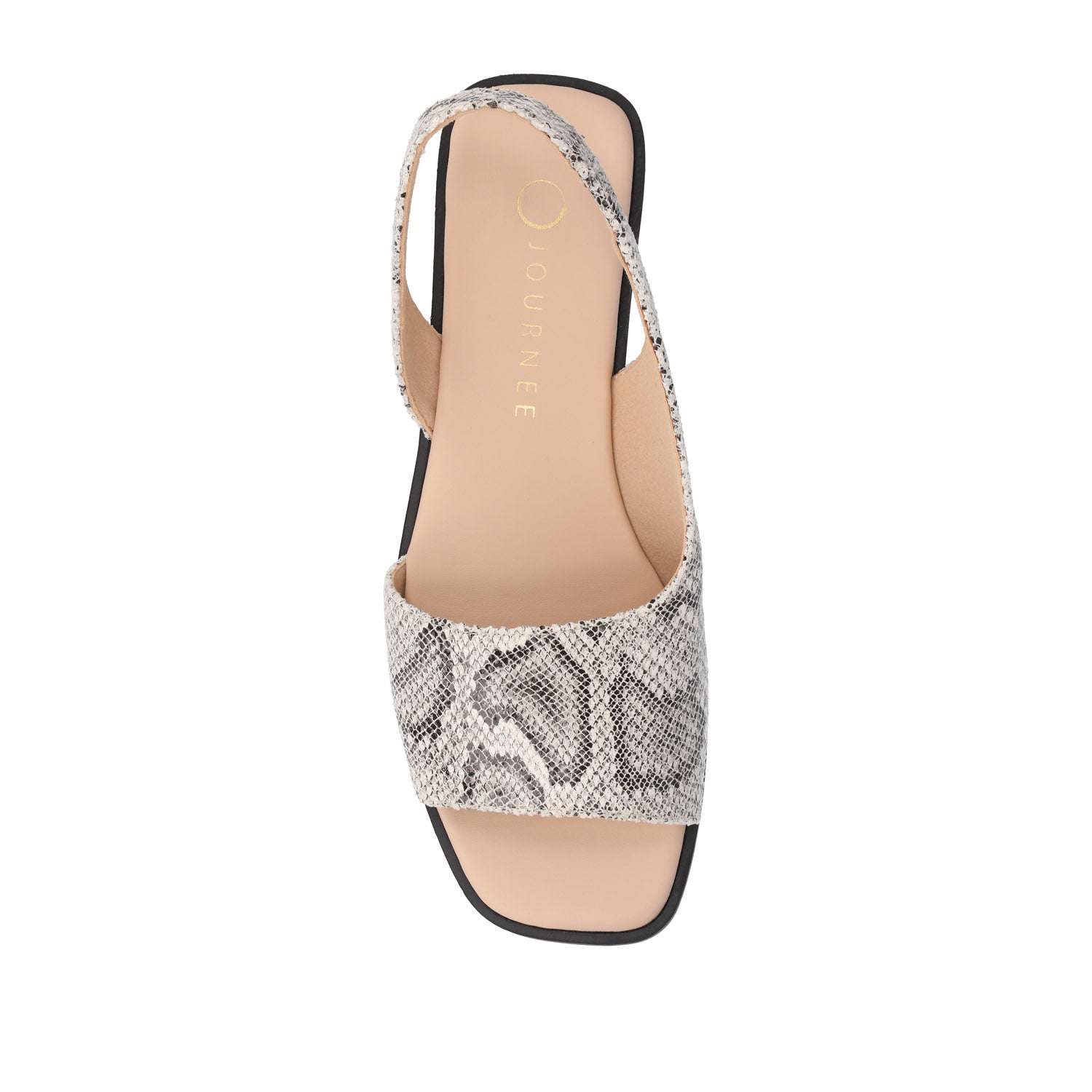 Journee BRINSLEY SANDALS IN VEGAN LEATHER - Snake