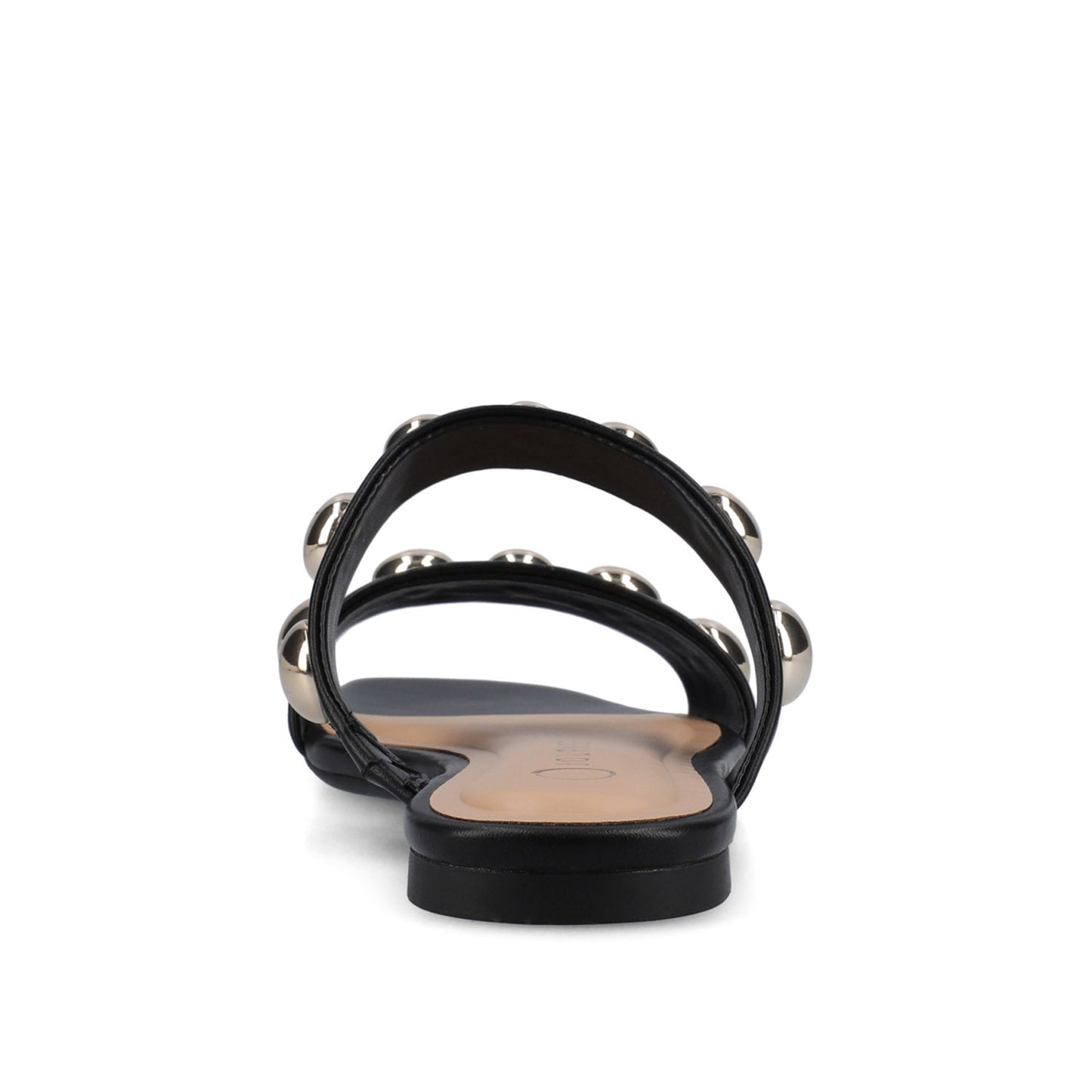 Journee FRIDA SLIP ON SANDALS - Black/Gold