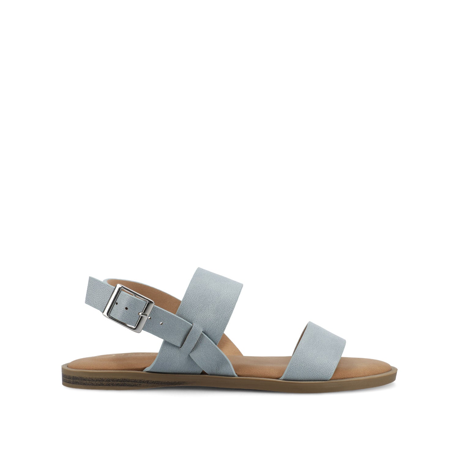 Journee LAVINE MULTI STRAP SANDALS NEW - Denim Blue