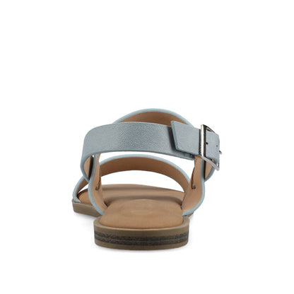 Journee LAVINE MULTI STRAP SANDALS NEW - Denim Blue