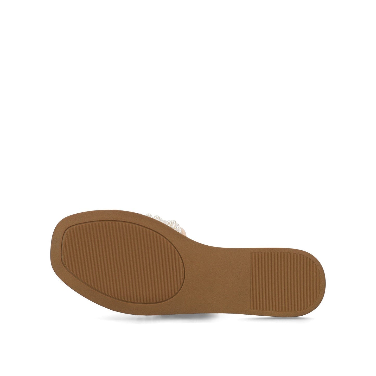 Journee PRECLY EVENING FLAT SANDALS - Blush