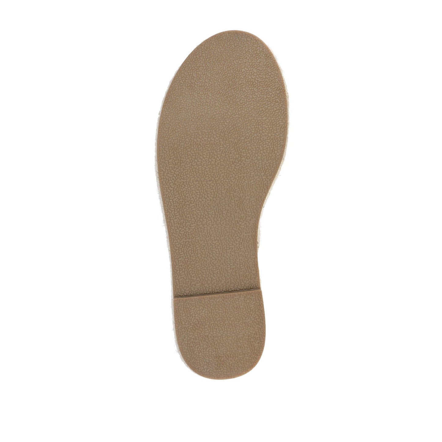 Journee LYDDIA ESPADRILLE SANDALS IN VEGAN LEATHER - Taupe