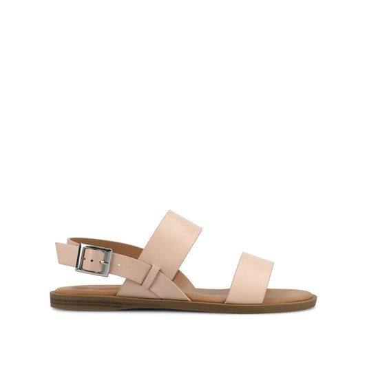 Journee LAVINE MULTI STRAP SANDALS NEW - Blush PU