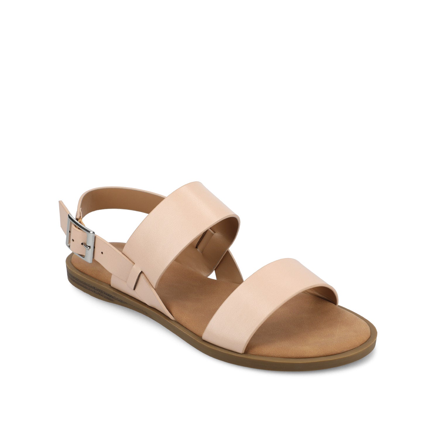 Journee LAVINE MULTI STRAP SANDALS NEW - Blush PU