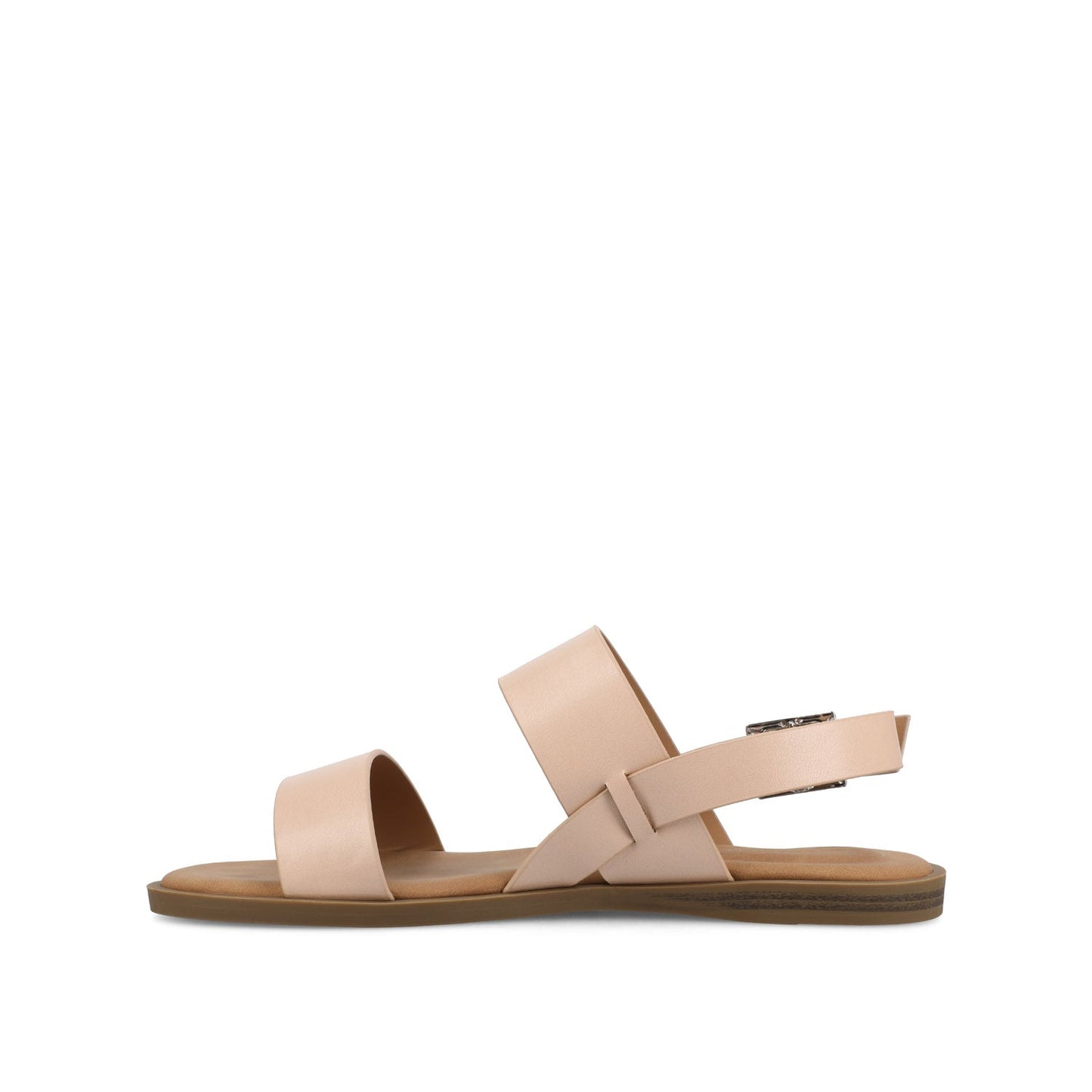 Journee LAVINE MULTI STRAP SANDALS NEW - Blush PU