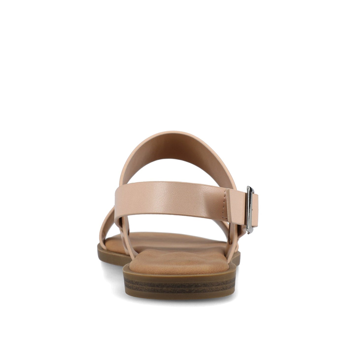 Journee LAVINE MULTI STRAP SANDALS NEW - Blush PU