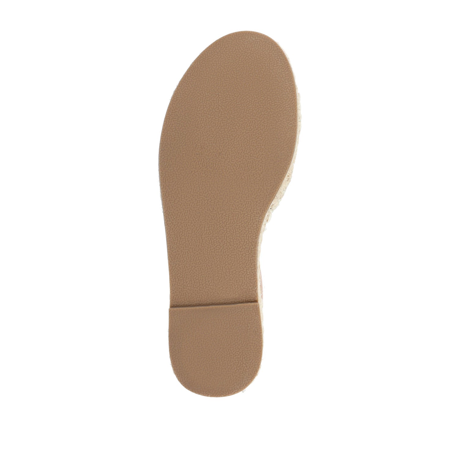 Journee LYDDIA ESPADRILLE SANDALS IN VEGAN LEATHER - Blush
