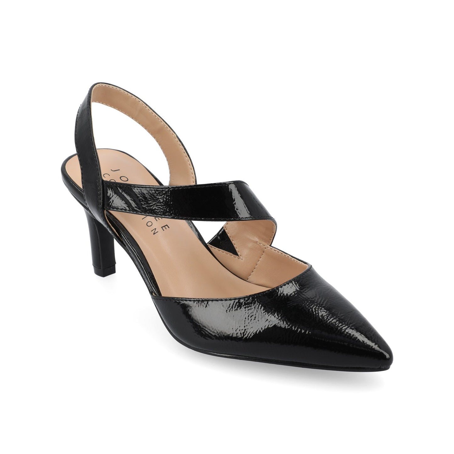 Journee SCARLETT STILETTO HEELS IN PATENT - Black