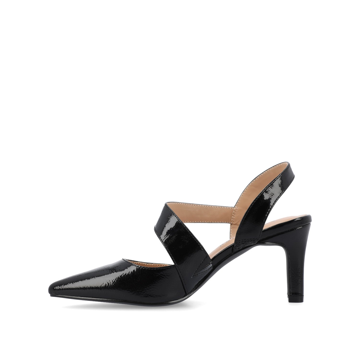 Journee SCARLETT STILETTO HEELS IN PATENT - Black