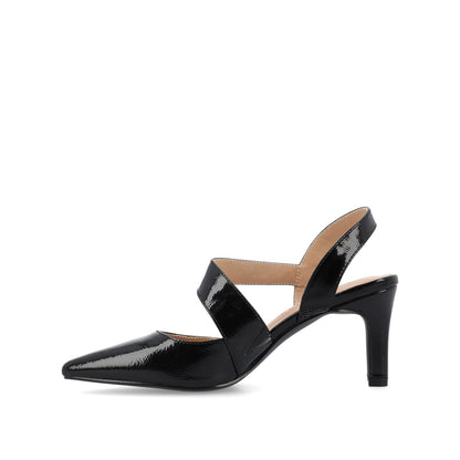 Journee SCARLETT STILETTO HEELS IN PATENT - Black