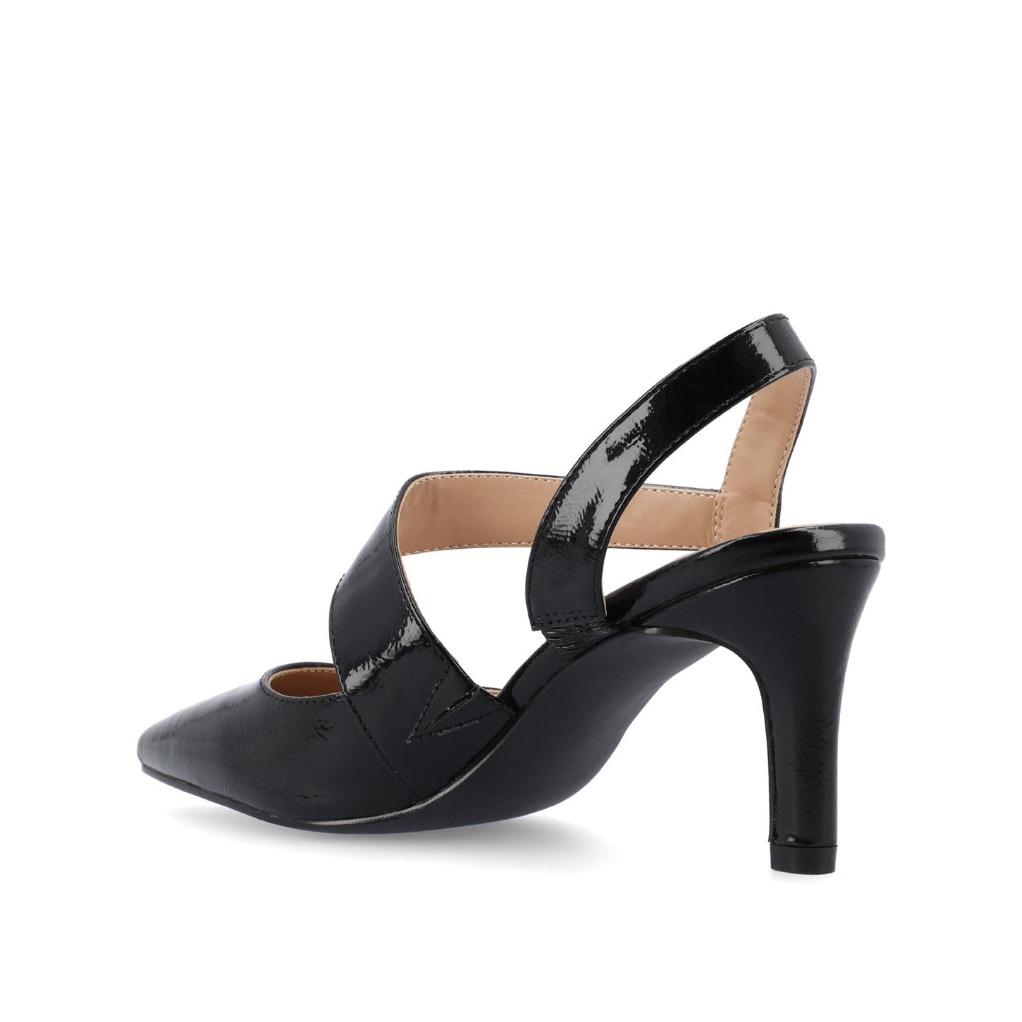 Journee SCARLETT STILETTO HEELS IN PATENT - Black