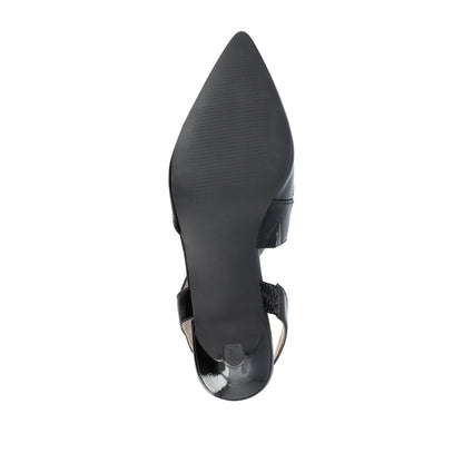 Journee SCARLETT STILETTO HEELS IN PATENT - Black