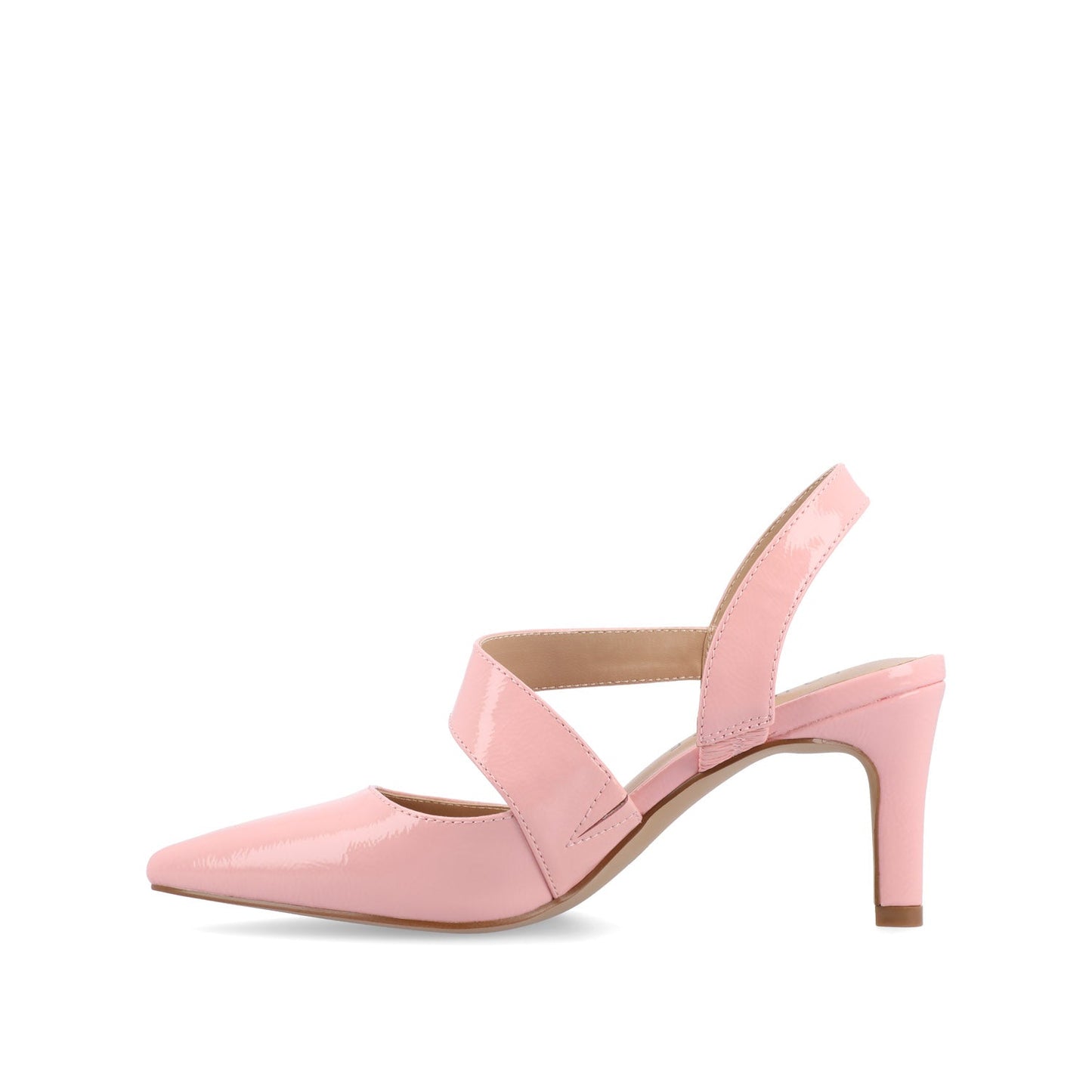 Journee SCARLETT STILETTO HEELS IN PATENT - Pink