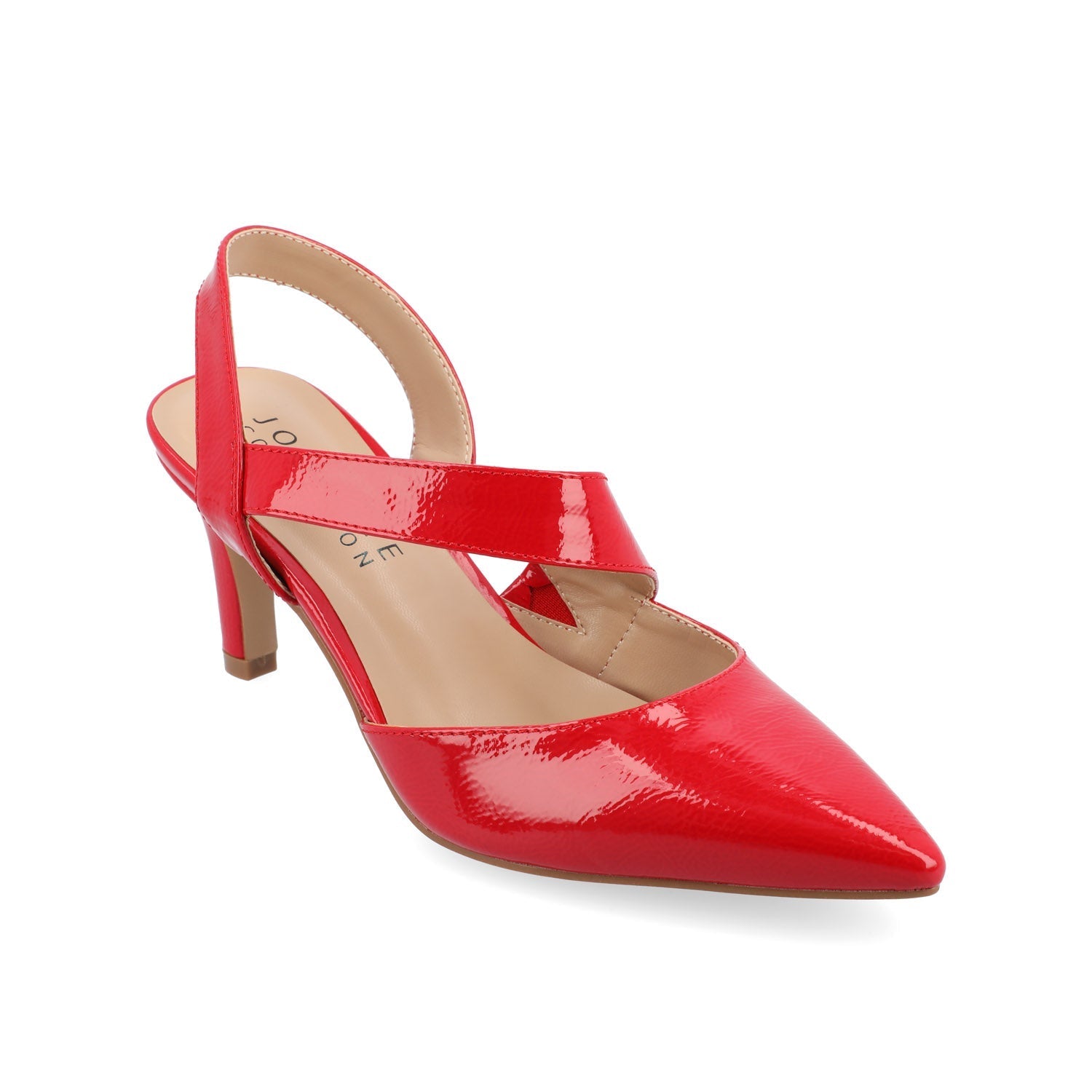 Journee SCARLETT STILETTO HEELS IN PATENT - Red