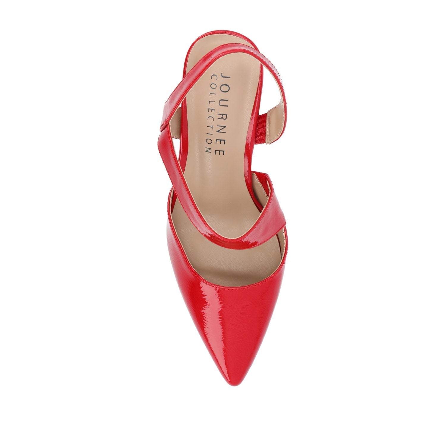 Journee SCARLETT STILETTO HEELS IN PATENT - Red