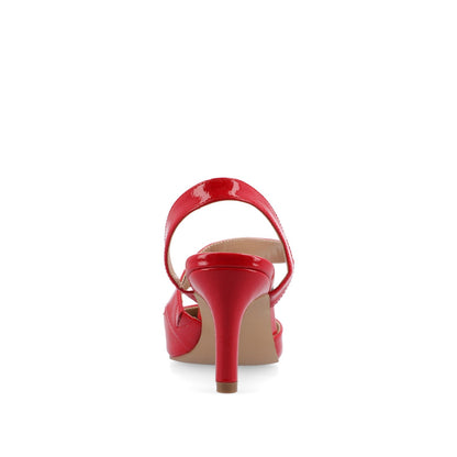 Journee SCARLETT STILETTO HEELS IN PATENT - Red