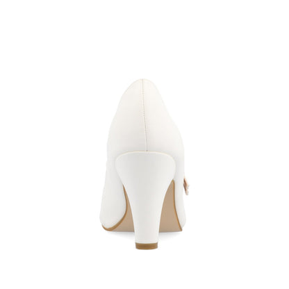 Journee Windy Heels | vegan leather Mary Jane Pumps