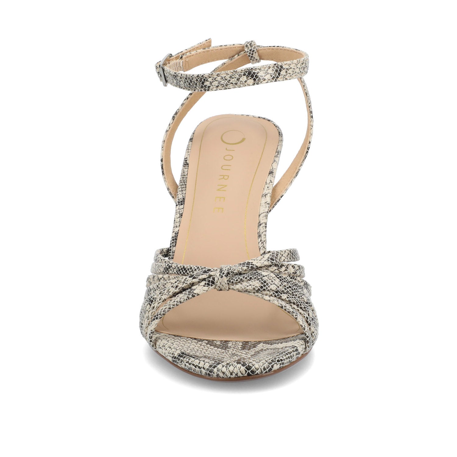 Journee VANITA STILETTO HEELS IN VEGAN LEATHER - Snake