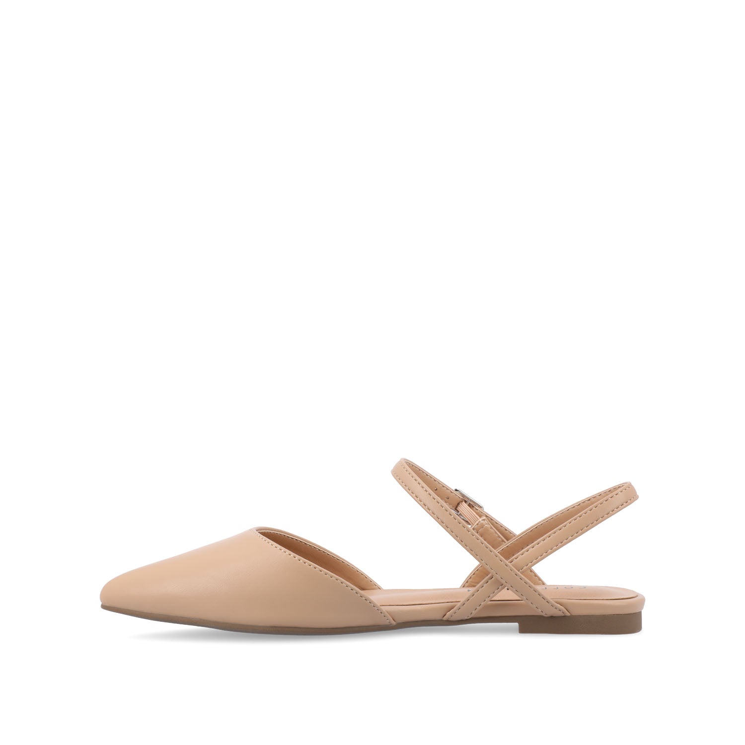 Journee MARTINE SLINGBACK FLATS IN COOL SHADES - Almond