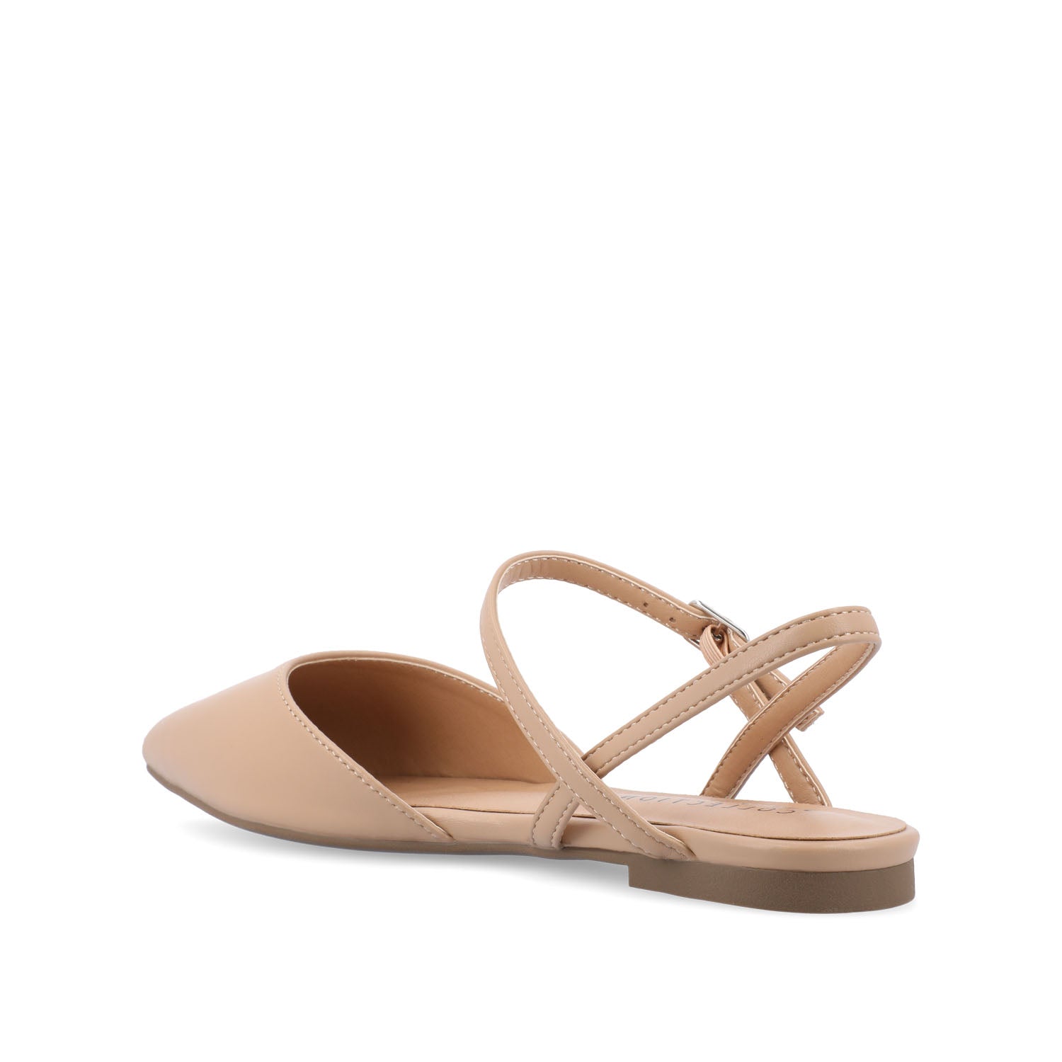 Journee MARTINE SLINGBACK FLATS IN COOL SHADES - Almond