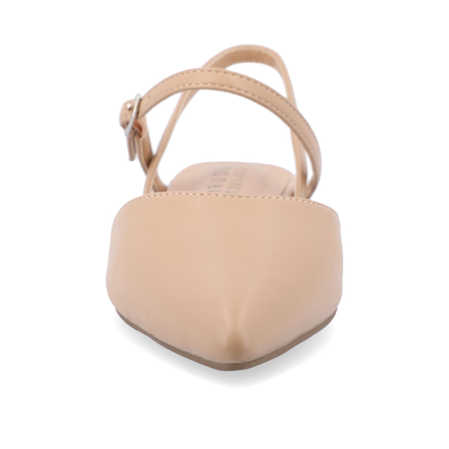 Journee MARTINE SLINGBACK FLATS IN COOL SHADES - Almond