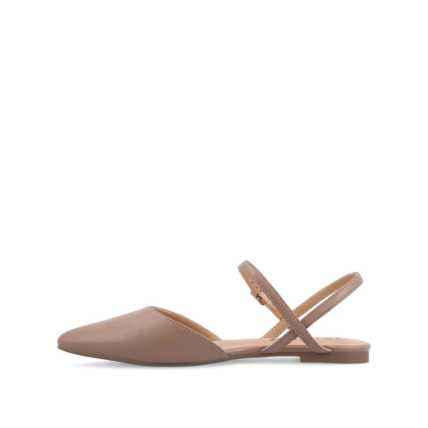Journee MARTINE SLINGBACK FLATS IN COOL SHADES - Rosewood