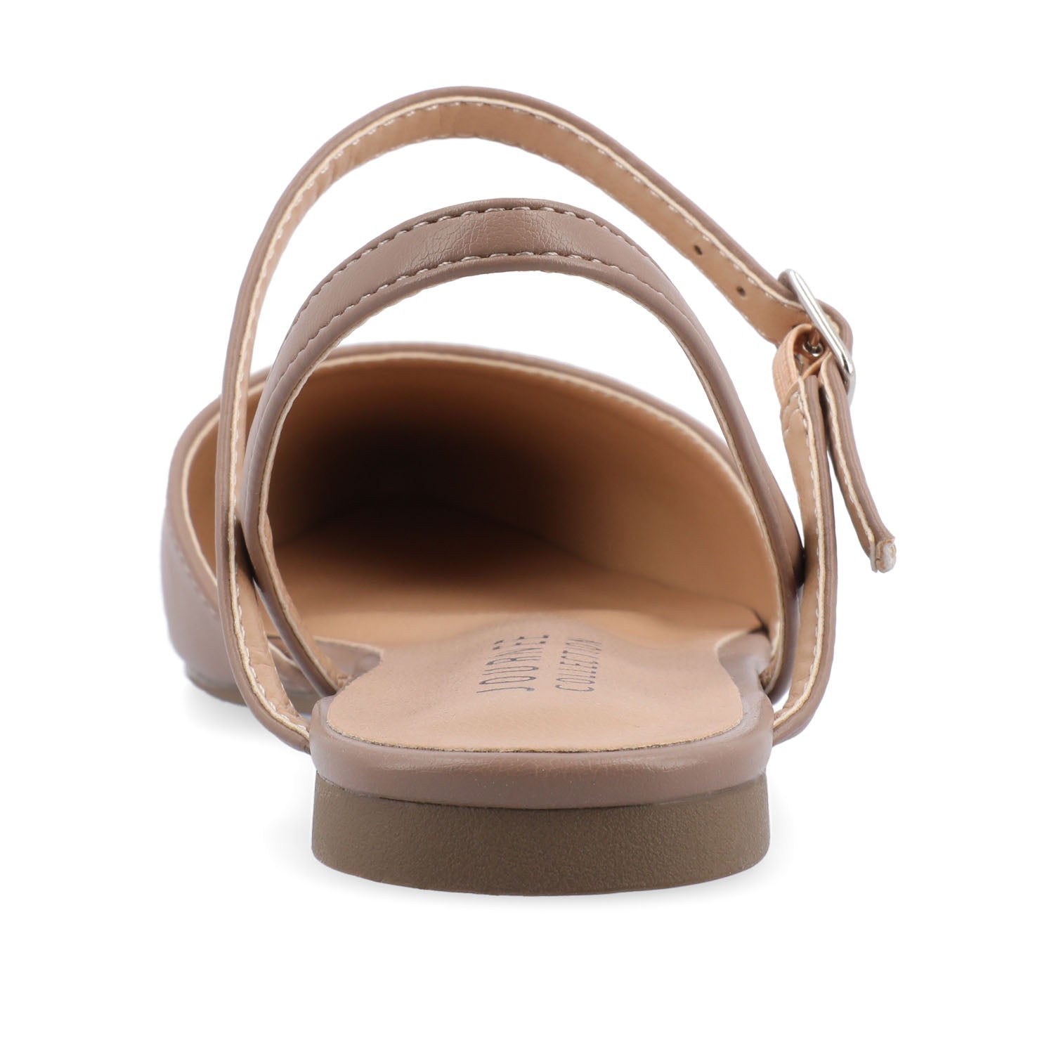 Journee MARTINE SLINGBACK FLATS IN COOL SHADES - Rosewood