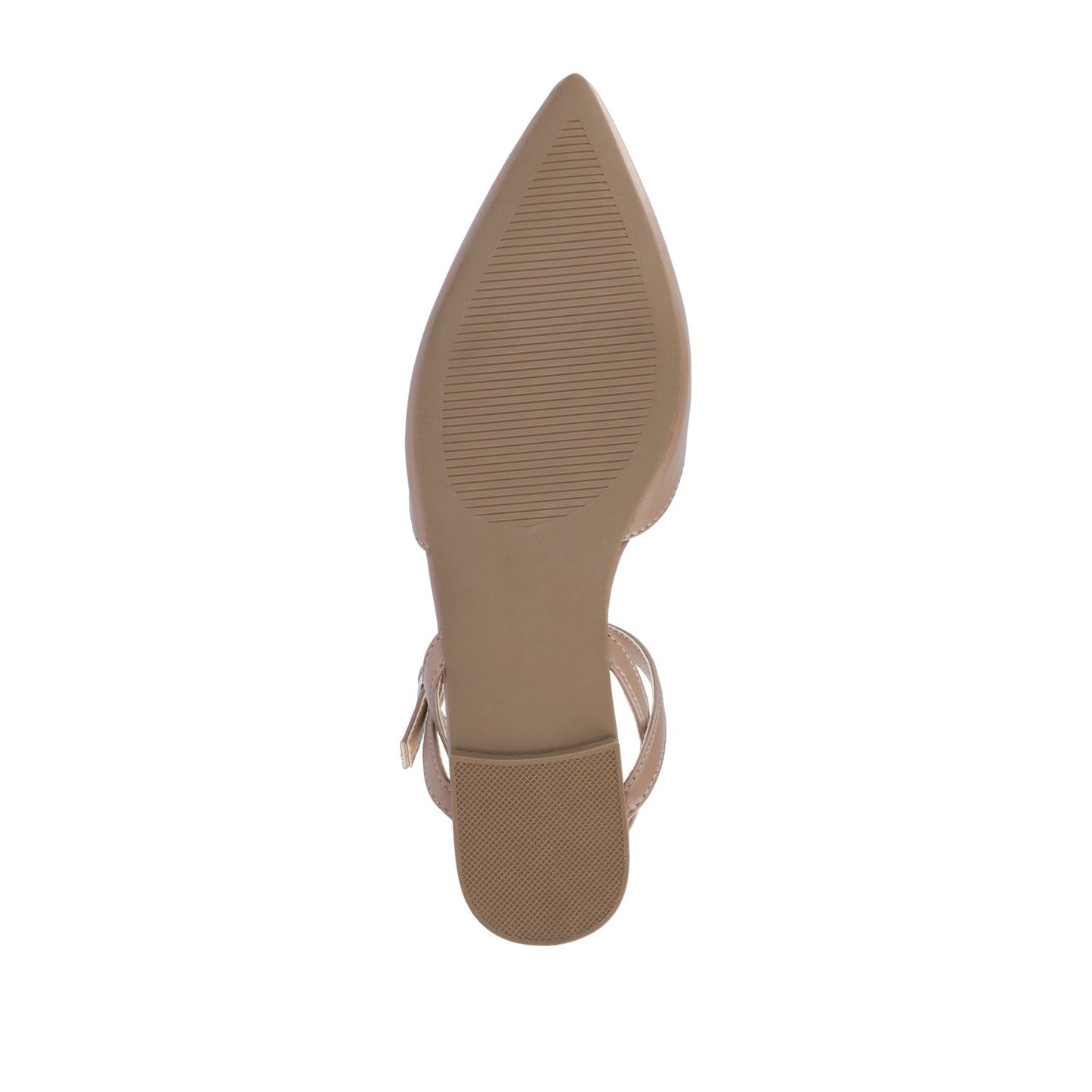 Journee MARTINE SLINGBACK FLATS IN COOL SHADES - Rosewood