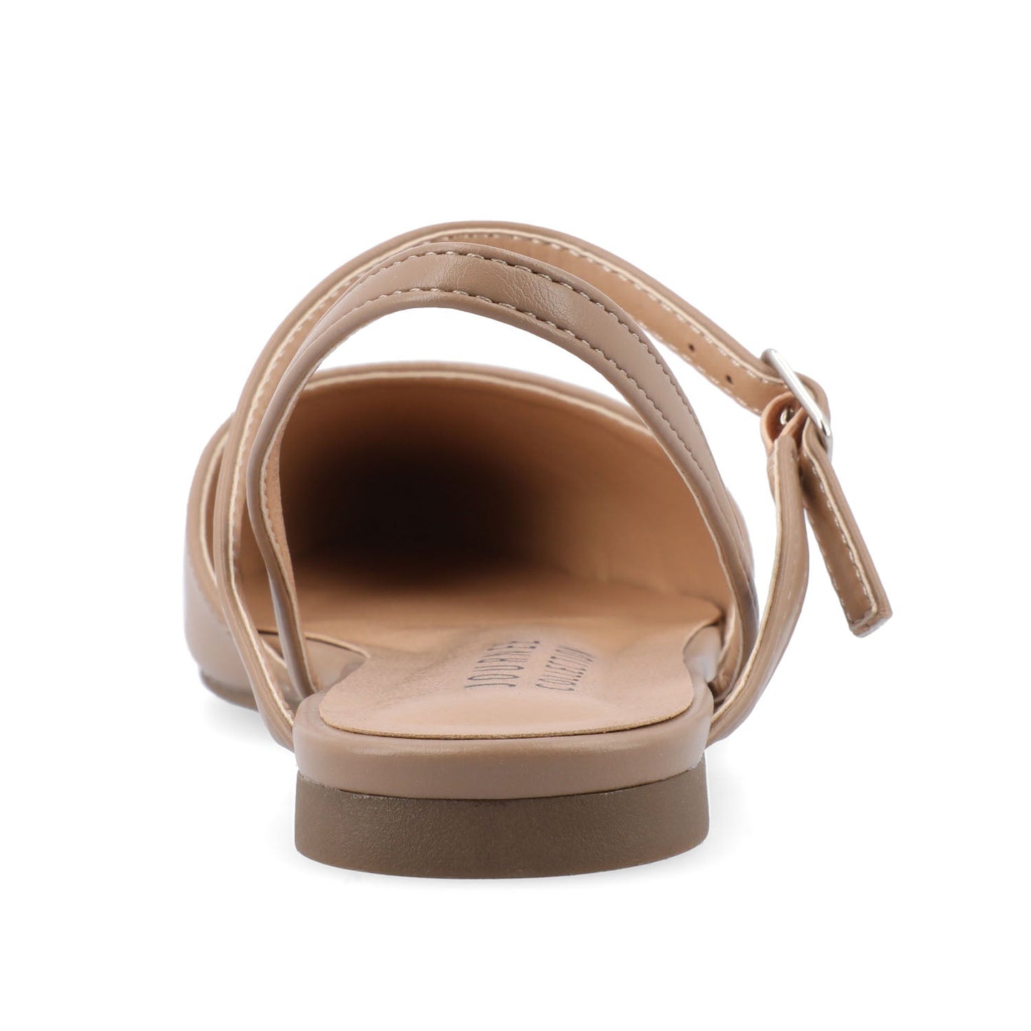 Journee MARTINE SLINGBACK FLATS IN COOL SHADES - Mocha