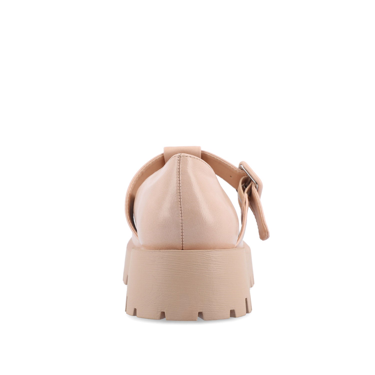 Journee SUVI MARY JANE FLATS IN VEGAN LEATHER - Pink
