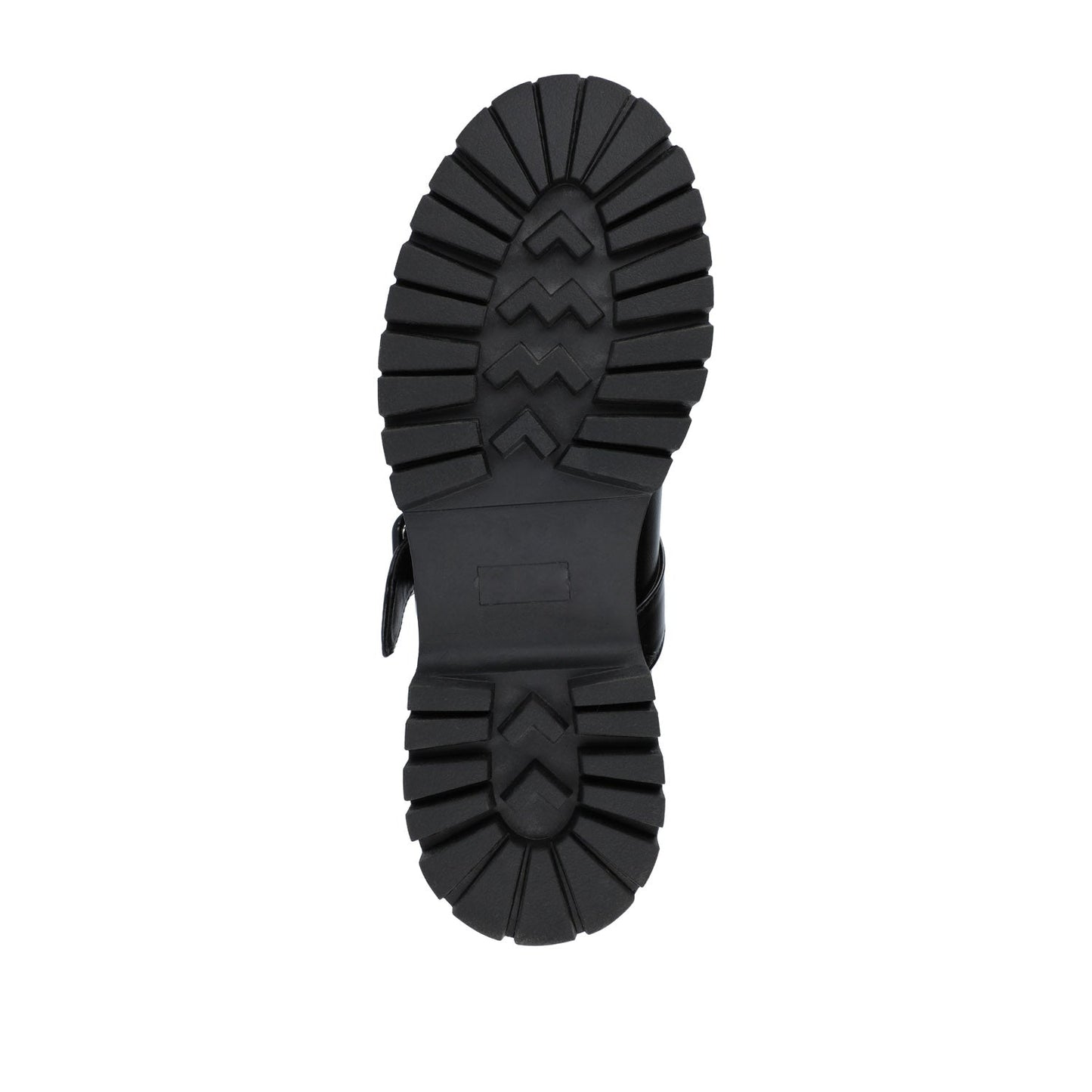 Journee SUVI MARY JANE FLATS IN VEGAN LEATHER - Black