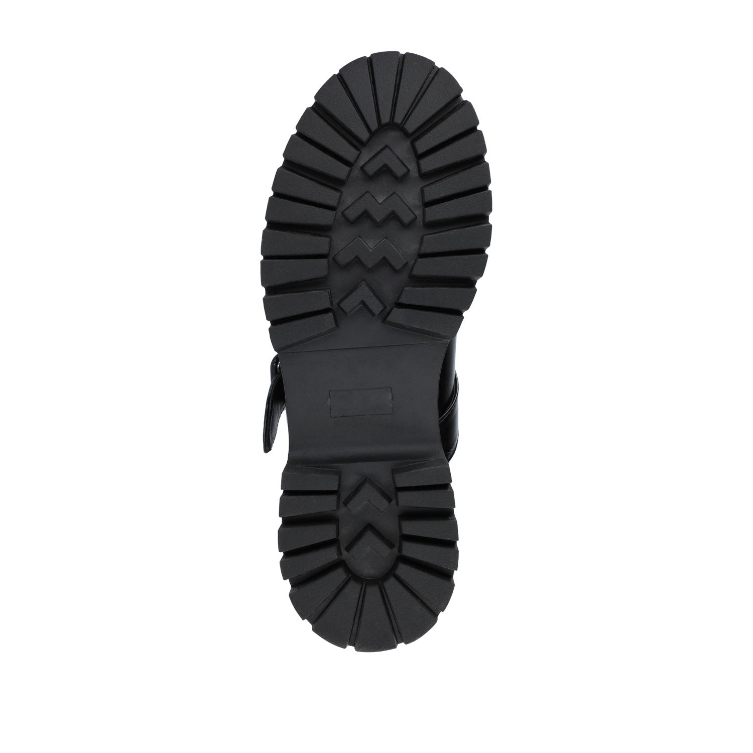 Journee SUVI MARY JANE FLATS IN VEGAN LEATHER - Black