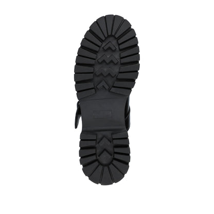 Journee SUVI MARY JANE FLATS IN VEGAN LEATHER - Black