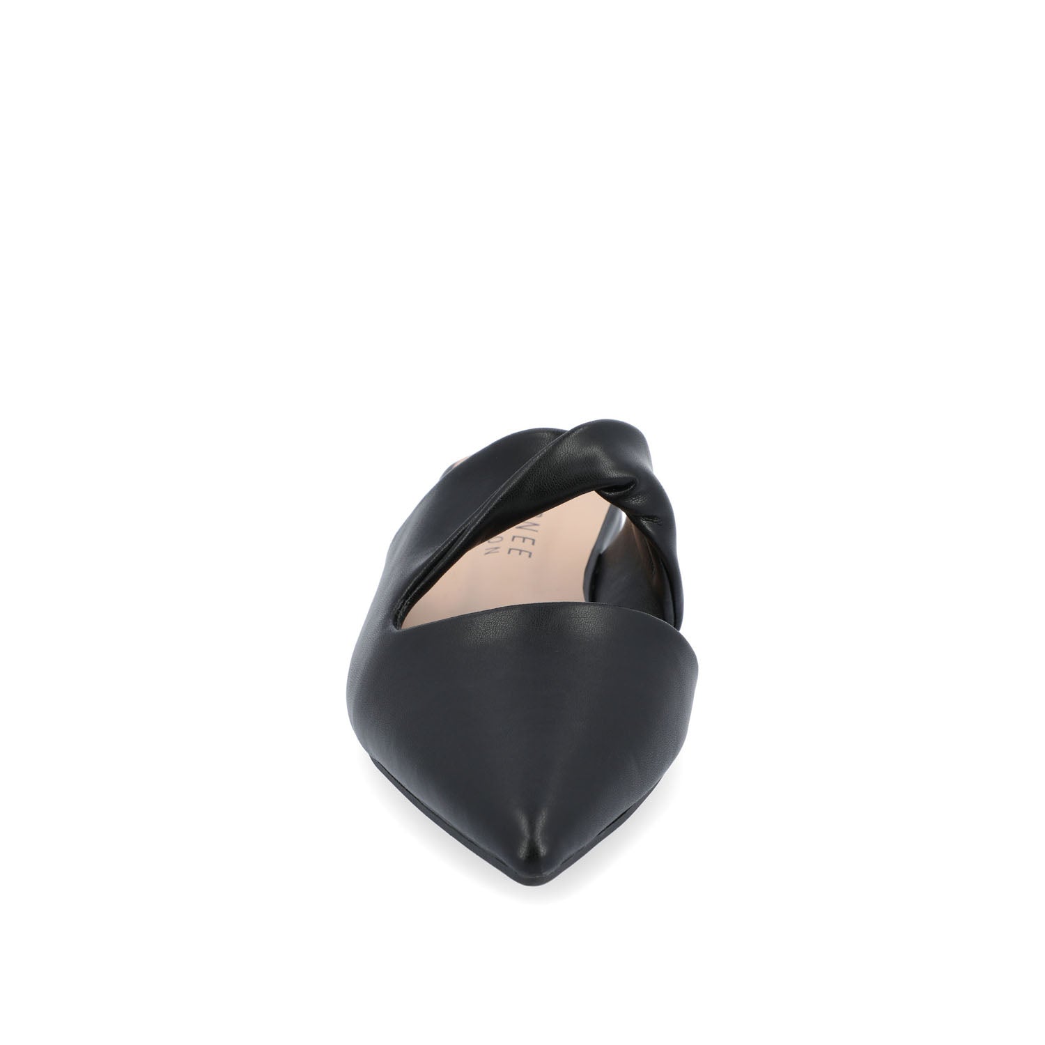 Journee ENNISS MULE FLATS IN VEGAN LEATHER - Black