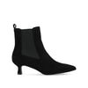 Black Faux Suede