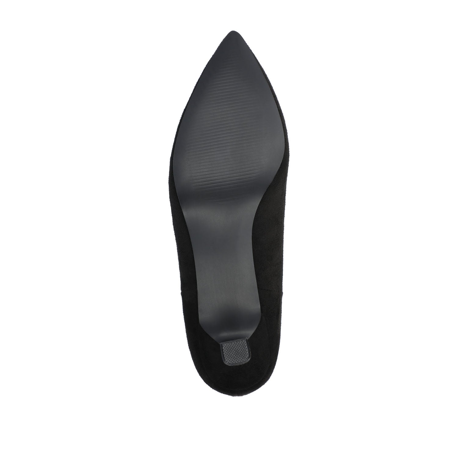Journee TENLEE CHELSEA BOOTIES IN WIDE - Black Faux Suede
