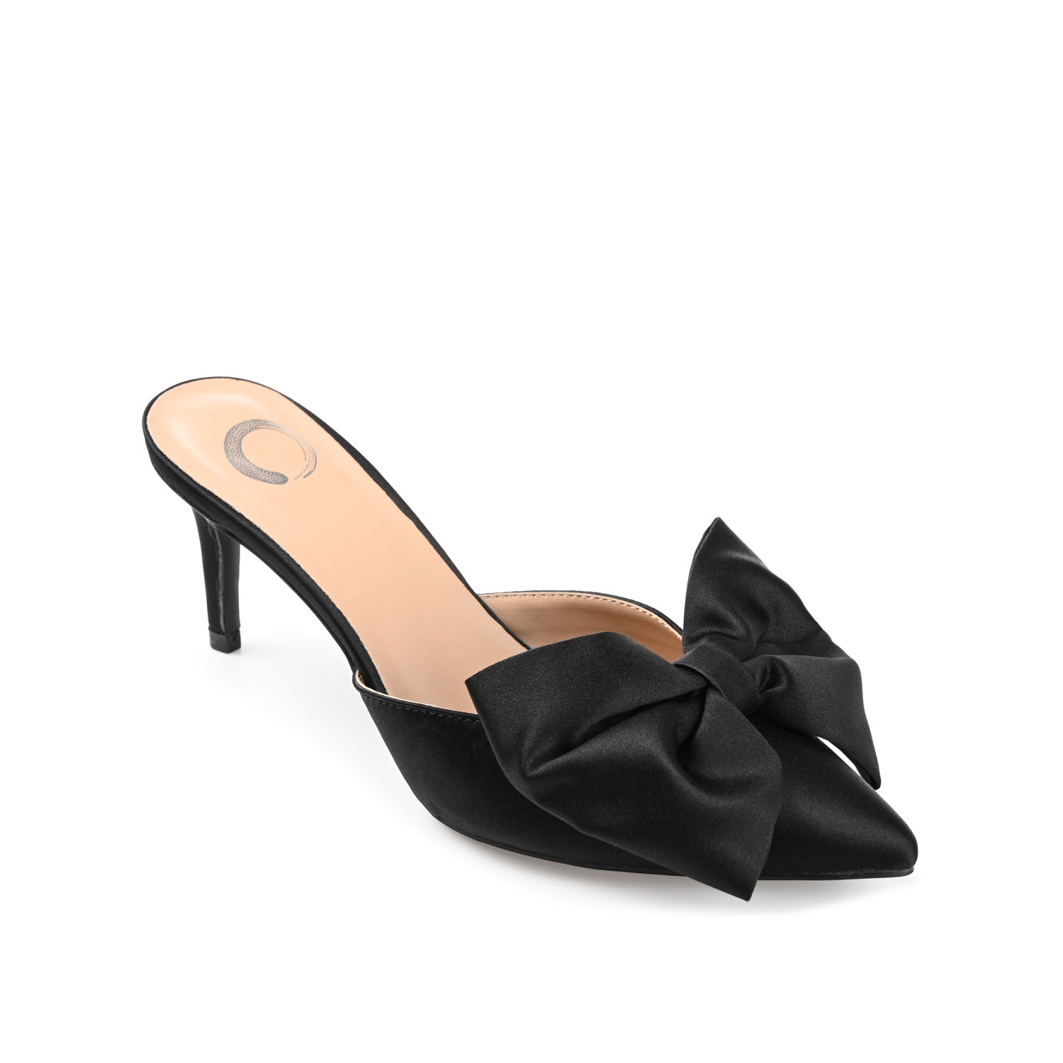 Journee TIARRA STILETTO PUMP HEELS IN WIDE - Black