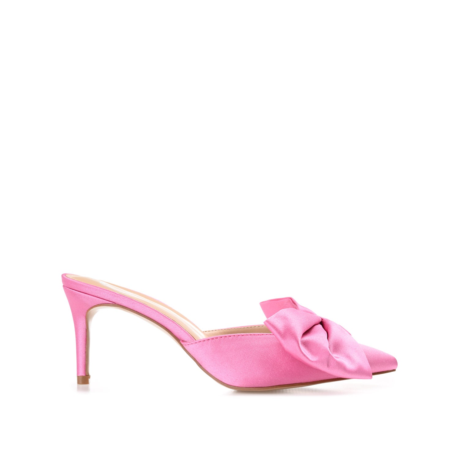 Journee TIARRA STILETTO PUMP HEELS IN WIDE - Pink
